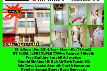 Alfa Property - Sewa Ruko 4 Lantai di Jl. Ahmad Yani Mega Mall Kota Pontianak