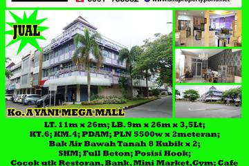 Alfa Property - Jual Ruko 3.5 Lantai Posisi Hook di Jl. Ahmad Yani Mega Mall Kota Pontianak