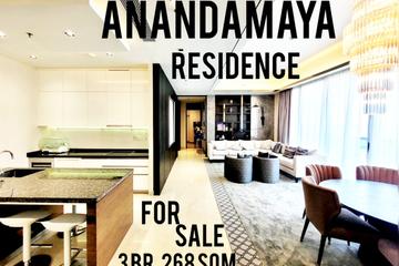 Dijual Apartemen Anandamaya Residence Sudirman, 3 BR, 268 m2, Private Lift, Direct Owner - YANI LIM 08174969303