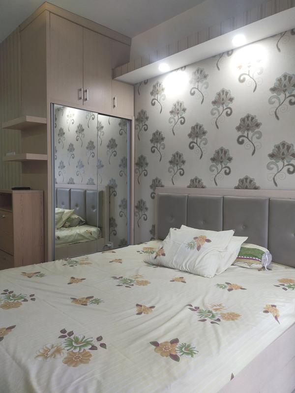 Sewa Apartemen Puri Park View, Studio, Renovasi, View Kolam Renang