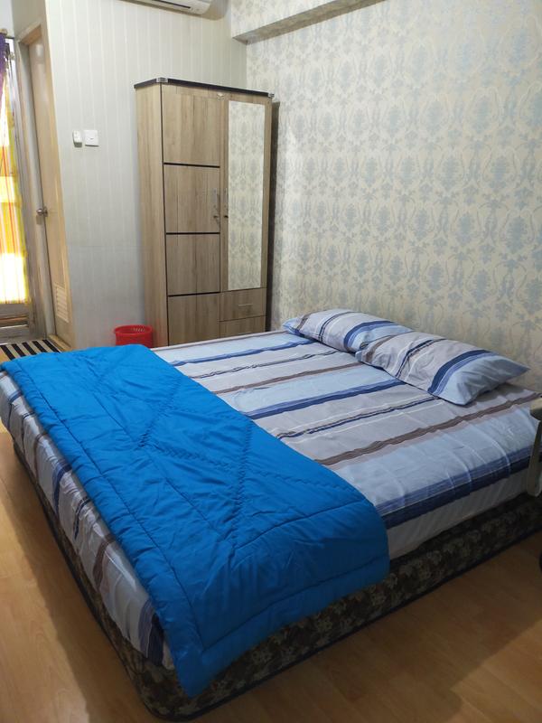 Disewakan Apartemen Green Bay Pluit Tipe Studio, Lantai Rendah, Siap Huni