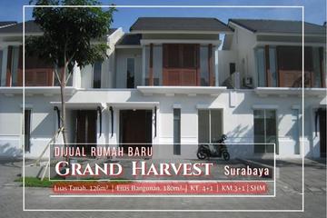 JUAL Rumah Baru Gress Full Renov, Grand Harvest Belvoir, Wiyung, Surabaya - LT 126 m2 | LB 180 m2 | 2 Lantai