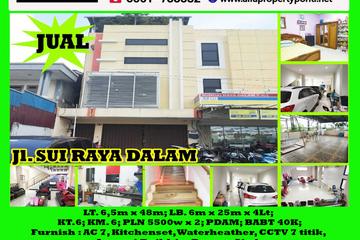 Alfa Property - Dijual Ruko 4 Lantai di Sungai Raya Dalam Kota Pontianak - LT 312 m2 | LB 600 m2