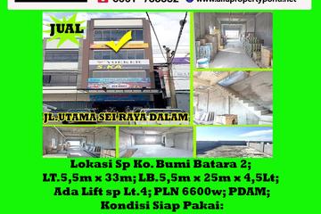 Alfa Property - Dijual Ruko 4.5 Lantai Siap Pakai di Sungai Raya Dalam Kota Pontianak - LT 182 m2 | LB 619 m2