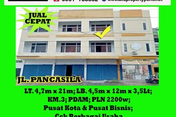 Alfa Property - Jual Ruko di Jalan Pancasila Pontianak - 3.5 Lantai | LT 99 m2 | LB 189 m2