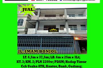 Alfa Property - Dijual Ruko 3 Lantai di Jalan Imam Bonjol Pontianak - LT 244 m2 | LB 450 m2