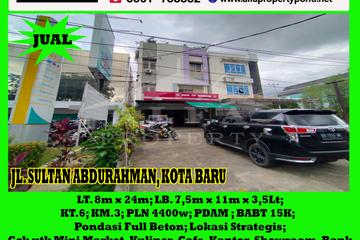 Alfa Property - Dijual Ruko 3.5 Lantai Strategis di Jl. Sultan Abdurrahman Pontianak - LT 192 m2 | LB 289 m2