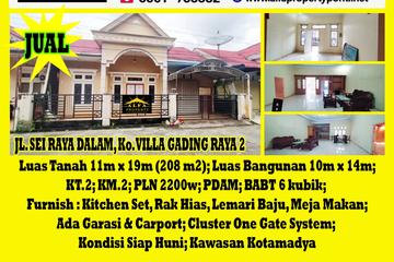 Alfa Property - Dijual Rumah Villa Gading Raya 2 Kota Pontianak - 2 Kamar Tidur | LT 108 m2 | LB 140 m2