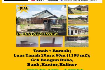 Alfa Property - Dijual Tanah di Tanjung Raya 2 Kota Pontianak - Luas Tanah 1198 m2