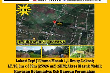 Alfa Property Dijual Tanah di Jl. Flora Batu Layang Kota Pontianak - Luas Tanah 25.926 m2