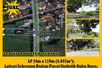 Alfa Property - Dijual Tanah di Jalan Arteri Supadio Pontianak - Luas Tanah 4057 m2 SHM