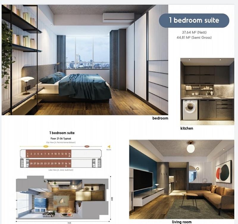 Dijual Apartemen Skandinavia Tangerang - Bayar 10 Juta Langsung Huni
