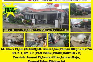 Alfa Property - Dijual Rumah di Komplek Alex Griya Permai Kota Pontianak - Luas Tanah 234m2