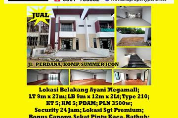 Alfa Property - Dijual Rumah Summer Icon Pontianak - 2 Lantai, 5 Kamar Tidur