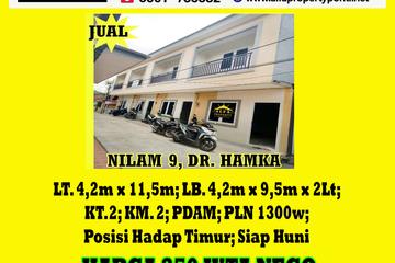 Alfa Property - Dijual Rumah di Jl. Dr. Hamka, Gg. Nilam 9, Pontianak - 2 Kamar Tidur, Hadap Timur