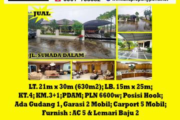 Alfa Property - Dijual Rumah di Jalan Suhada Dalam Pontianak - 4 Kamar Tidur, LT 630m2, LB 375m2