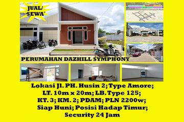 Alfa Property - Disewakan Rumah di Jl. Parit Haji Husin 2, Dazhill Symphony, Pontianak - 3 Kamar TIdur | LT 200m2 | LB 125m2