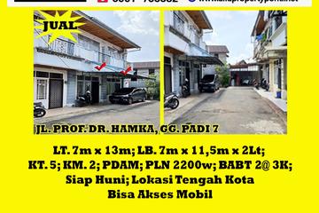 Alfa Property - Jual Rumah di Jl. Prof. Dr. Hamka, Gg. Padi 7, Pontianak - 2 Lantai, 5 Kamar Tidur, LT 91m2, LB 161m2