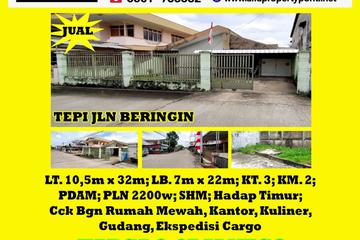 Alfa Property - Jual Rumah di Jalan Beringin Pontianak - 3 Kamar Tidur, LT 336m2, LB 154m2