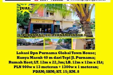 Alfa Property - Dijual Rumah Kost di Jl. Purnama 2, Gg. Purnama Indah 3, Pontianak - 15 Kamar Tidur
