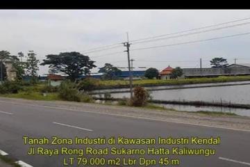 Jual Tanah Industri di Ring Road Soekarno Hatta Kec. Kaliwungu Kab. Kendal - Luas Tanah 79.000 m2 SHM