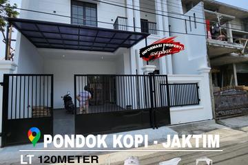 Jual Rumah Baru Siap Huni di Pondok Kopi Jakarta Timur | 3+1 Kamar Tidur, LT 120 m2, LB 200 m2