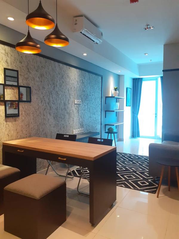 Disewakan Apartemen Aspen Residence dekat MRT Fatmawati Jaksel - 2 BR Full Furnished