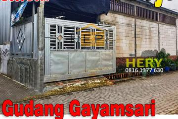 Jual Gudang Murah di Gayamsari Gajah Soekarno Hatta Semarang - Luas Tanah 431 m2, Luas Bangunan 168 m2, Hook