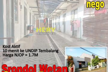 Jual Rumah Kost di Srondol Wetan Banyumanik Semarang dekat Undip Tembalang - 14 Kamar Tidur, Luas Tanah 300 m2