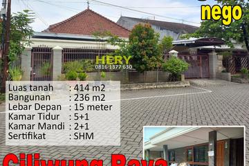 Jual Rumah di Ciliwung Raya Semarang Timur - Siap Huni, Tengah Kota, 5+1 Kamar Tidur