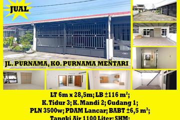 Alfa Property - Dijual Rumah Purnama Mentari Kota Pontianak - 3 Kamar Tidur