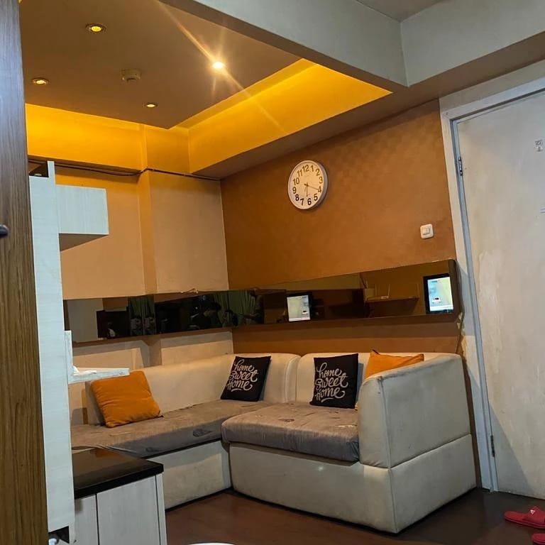 Disewakan Apartemen Green Pramuka Type 1BR Siap Huni - Renovasi 2BR Jadi 1BR
