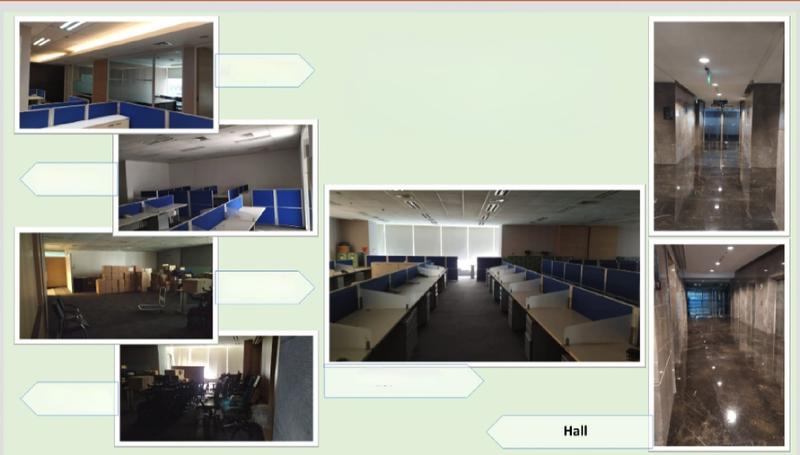 Dijual Office Space di Equity Tower SCBD Size 1495 m2 Semi Furnished