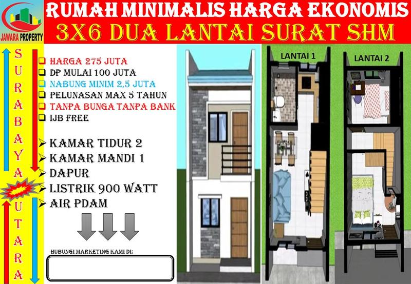 Desain rumah seperti di brosur