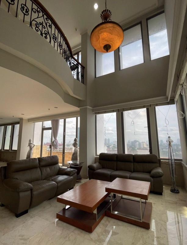 Sewa Apartemen Penthouse Kondominium Kintamani di Prapanca Jaksel - 4+1 BR Furnished