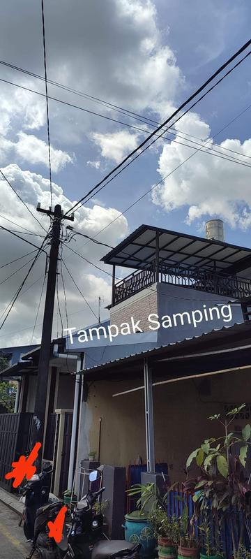 Jual Rumah Baru Renovasi dan Asri di Minasa Upa Blok K Makassar - 2 Lantai, 3 Kamar Tidur