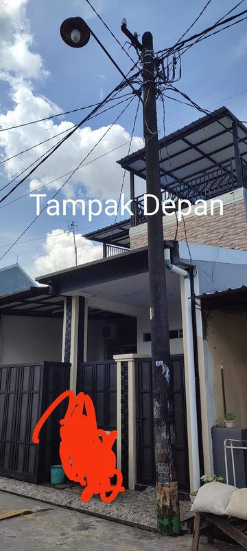 Jual Rumah Baru Renovasi dan Asri di Minasa Upa Blok K Makassar - 2 Lantai, 3 Kamar Tidur