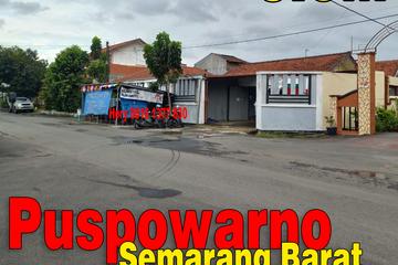 Jual Rumah Kantor Gudang di Puspowarno Salamanmloyo Semarang - Posisi Hook, Jalan Utama