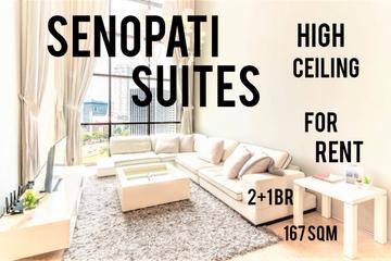 Sewa Apartemen Senopati Suites SCBD, High Ceiling, 2+1 BR, 167sqm, Direct Owner - YANI LIM 08174969303