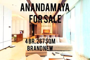 Jual Apartemen Anandamaya Residence Sudirman, 4 BR, 267 sqm, Brand New, Direct Owner - YANI LIM 08174969303