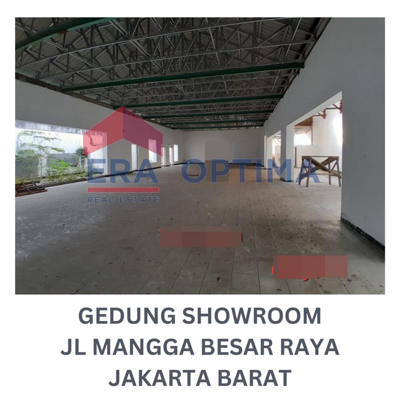 Disewakan Gedung ex Showroom Mobil di Jalan Mangga Besar Raya Jakarta Barat