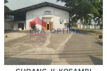 Gudang Disewakan di Jl. Kosambi Barat Raya Dadap Tangerang - Luas Tanah 8355m2, Luas Bangunan 3000m2