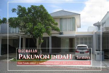 SEWA Rumah Furnished Pakuwon Indah The Mansion Surabaya - 3+1 Kamar Tidur, 2 Lantai