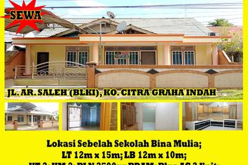 Alfa Property Rumah Disewakan di Perumahan Citra Graha Indah Pontianak