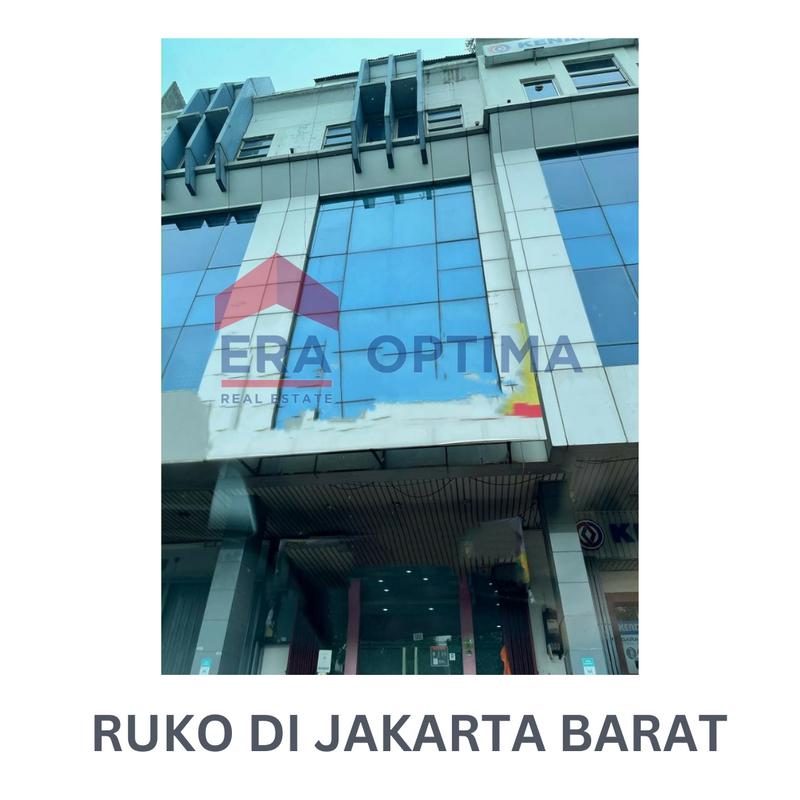Dijual Ruko 4,5 Lantai di Kebon Jeruk Jakarta Barat - Ada Lift, Luas Tanah 116m2