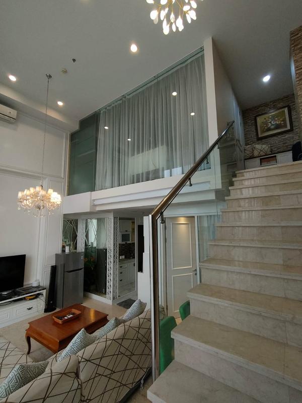 Sewa Apartemen Art Deco Bandung Harian - 2BR Mezzanine Jacuzzi