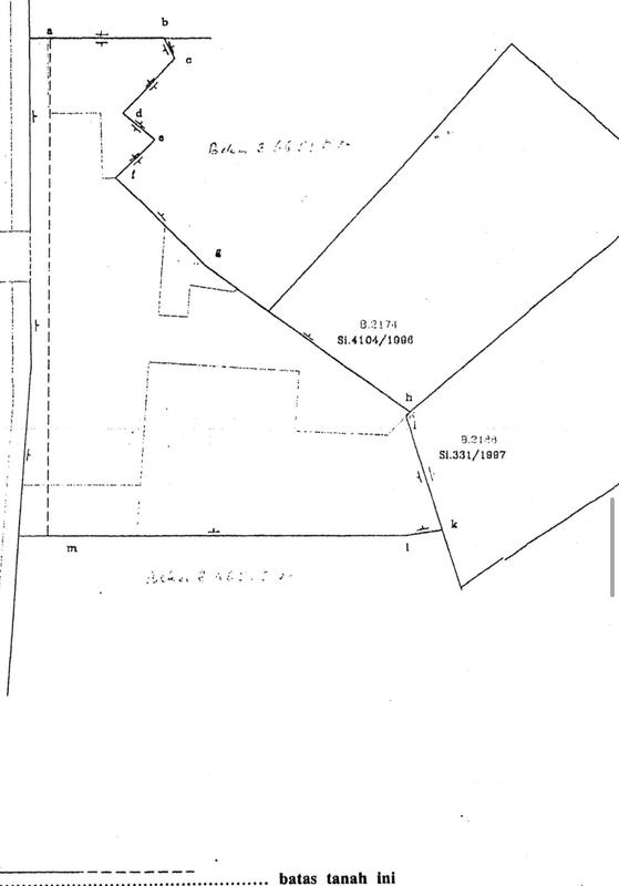 Jual Tanah Kavling Siap Bangun di Bendungan Hilir Jakarta Pusat - Luas 306m2 SHM