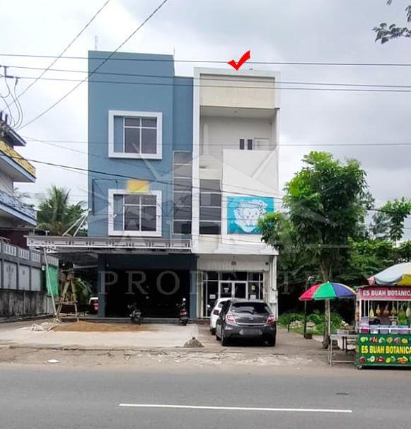 Alfa Property Disewakan Ruko 3 1/2 Lantai di Jalan Muhammad Yamin Pontianak