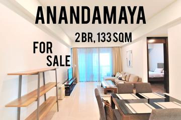Apartemen Anandamaya Residence Dijual, 2 BR, 133 sqm, Get Refund from Rental Payment, Direct Owner - Yani Lim