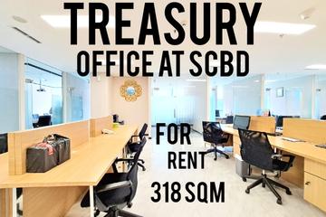 Sewa Kantor di Treasury Office Tower District 8 Senopati, Luas 318 sqm, Fully Furnished, Ready to Move in - YANI LIM 08174969303